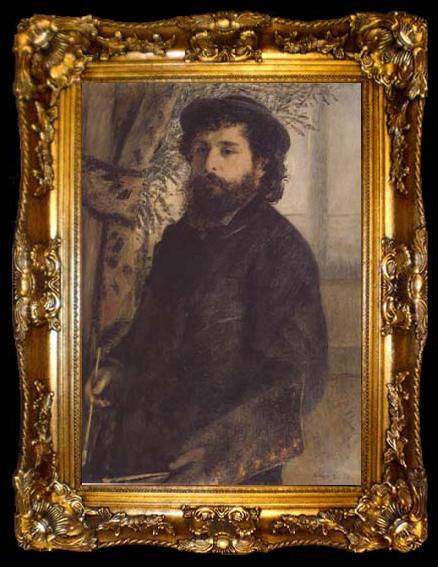 framed  Pierre Renoir Claude Monet (mk06), ta009-2